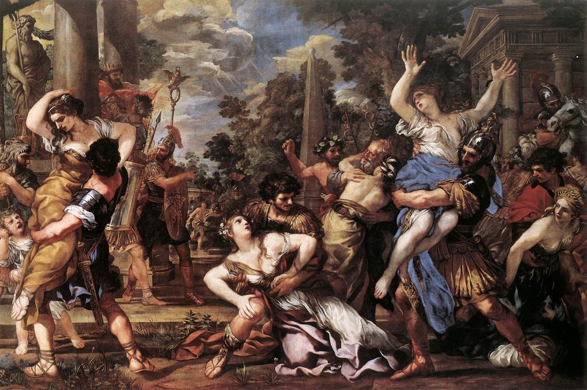 L'Enlèvement des Sabines - Pietro da Cortona