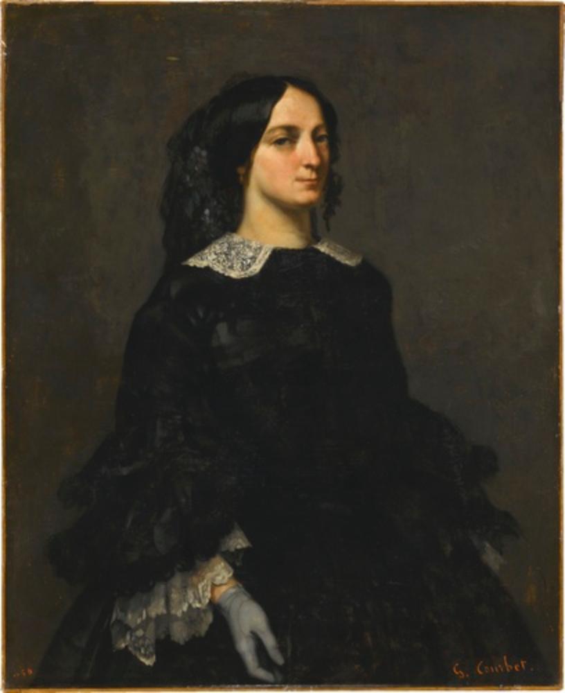 Portrait de Mme Charles Maquet - Gustave Courbet