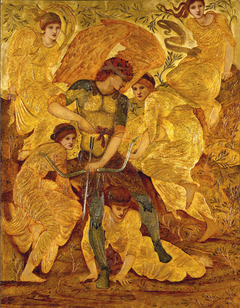 Les champs de chasse de Cupidon - Edward Burne-Jones