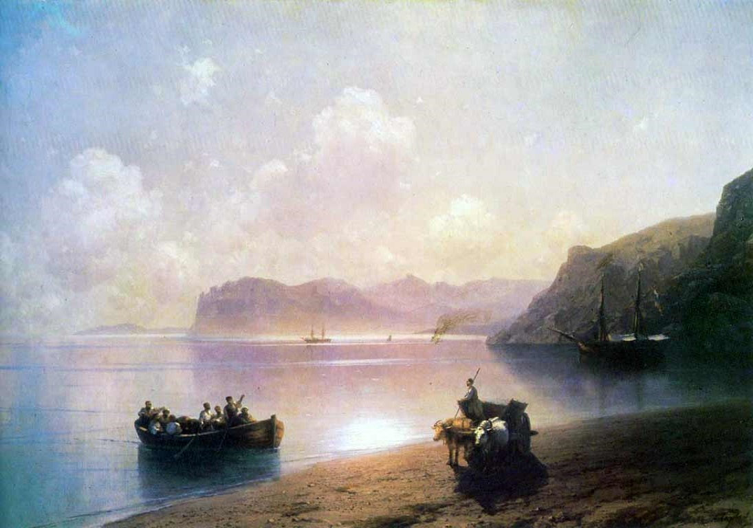Matin sur la mer - Ivan Aïvazovski