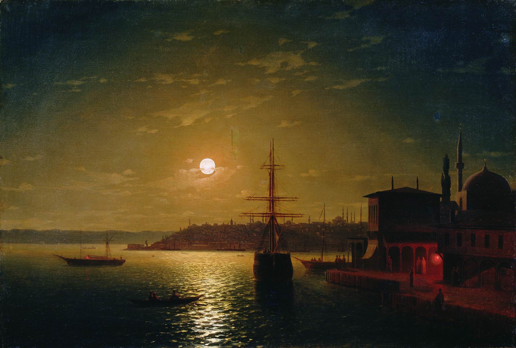 Baie de la Corne d'Or en Turquie - Ivan Aïvazovski