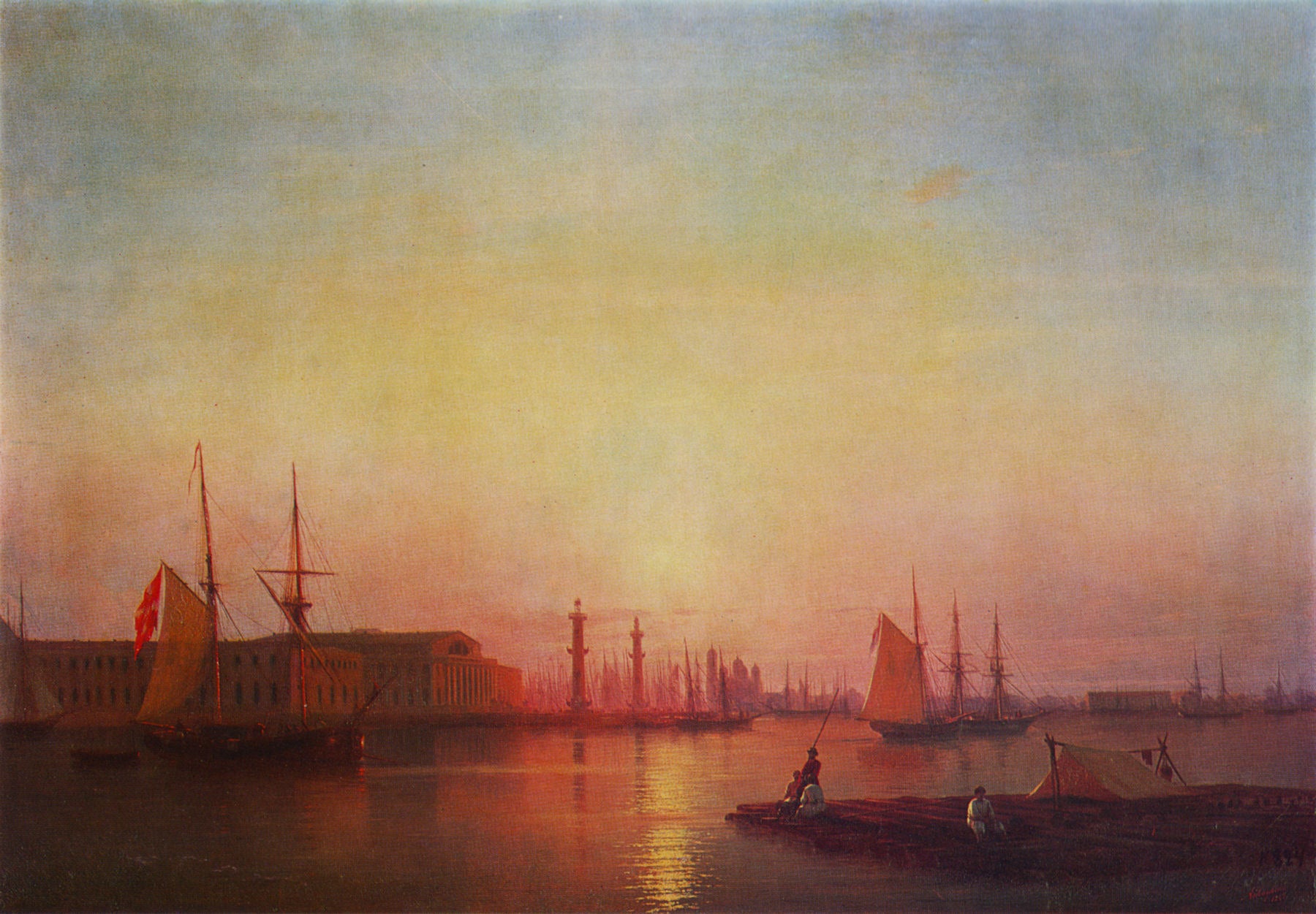 Échange de Pétersbourg - Ivan Aïvazovski