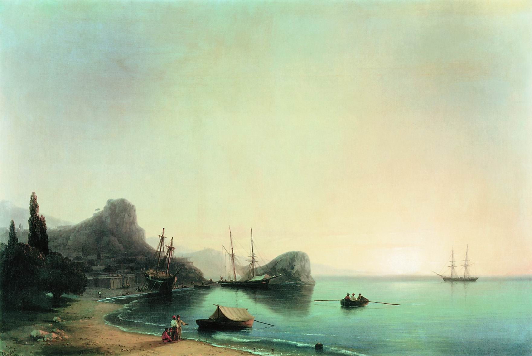 Paysage italien - Ivan Aïvazovski