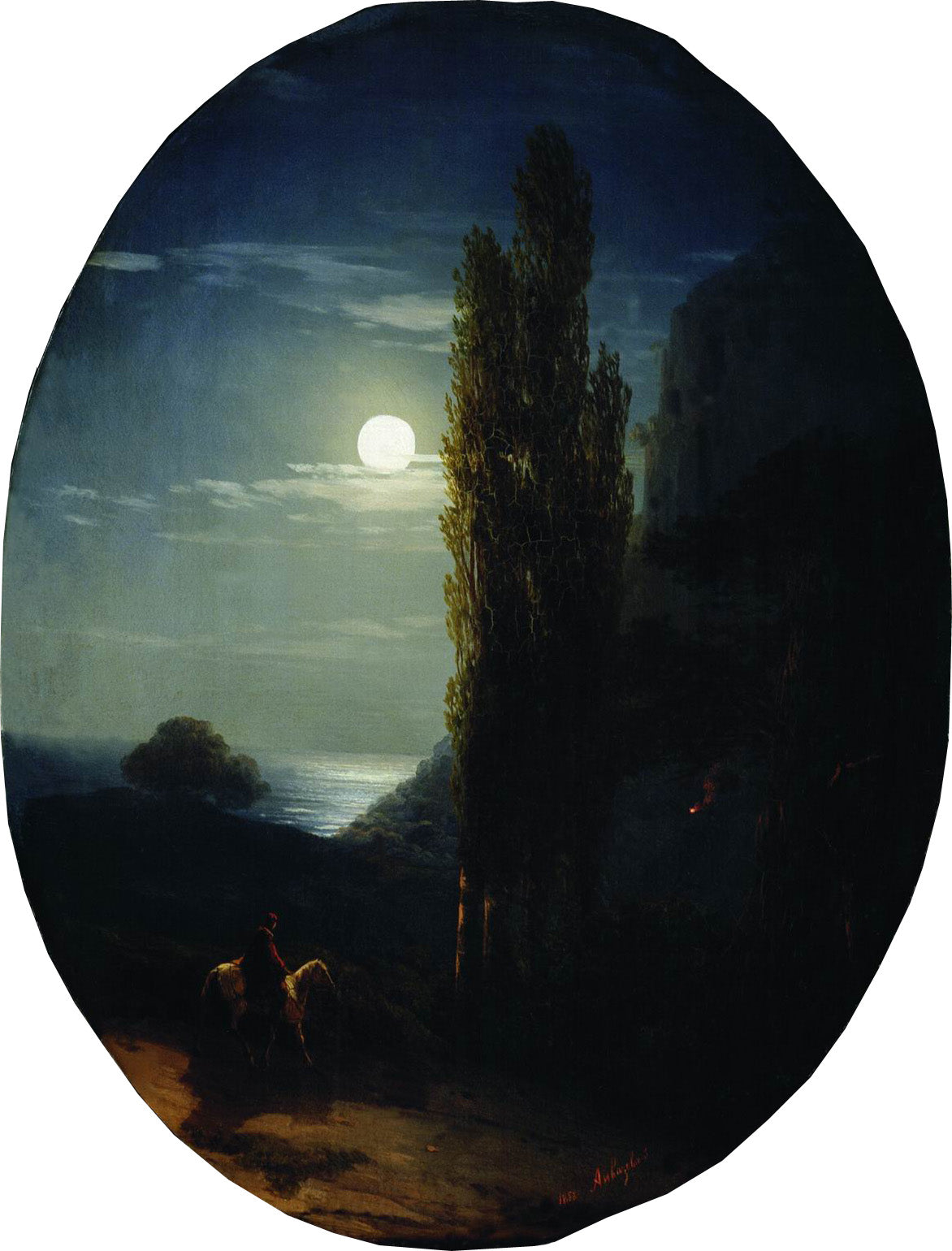 Nuit au clair de lune (1958) - Ivan Aïvazovski