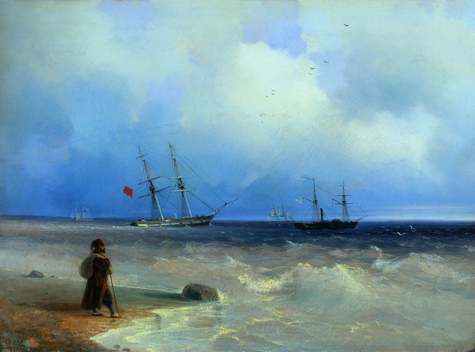 Côte. - Ivan Aïvazovski