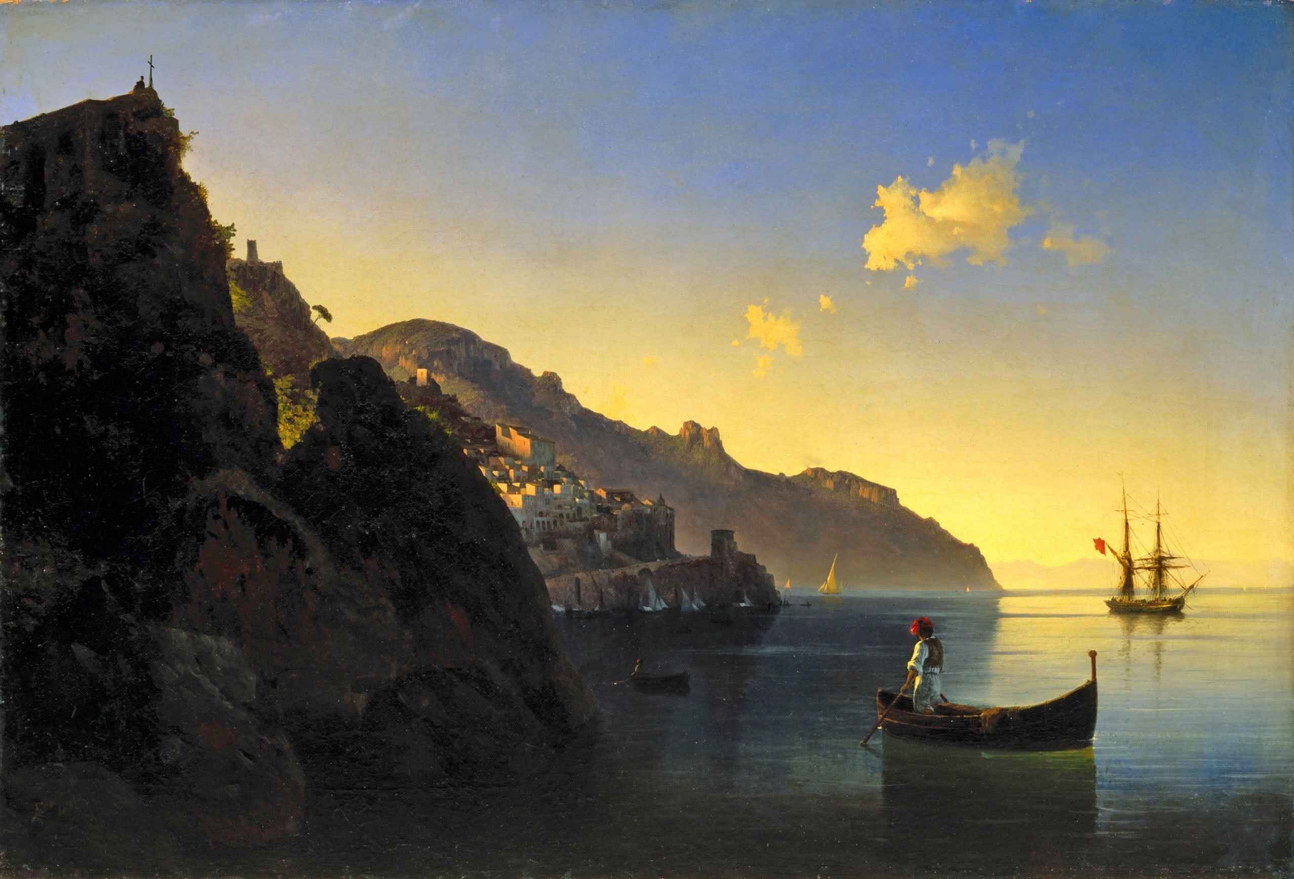 Côte amalfitaine - Ivan Aïvazovski