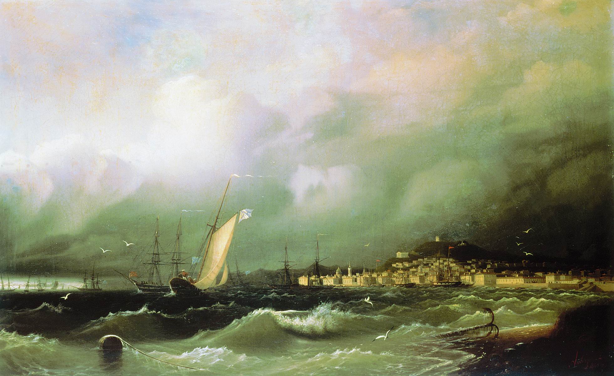 Ancienne Théodosie - Ivan Aïvazovski