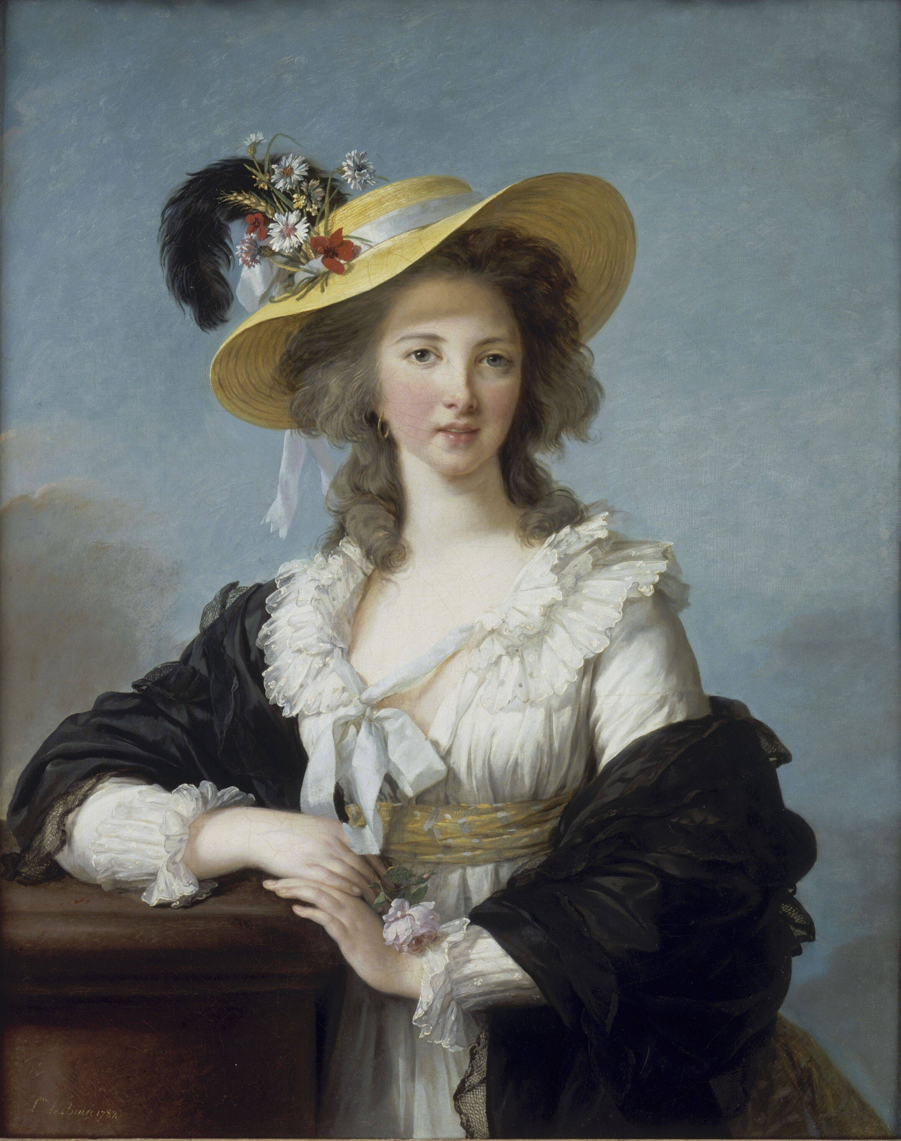 Yolande-Martine-Gabrielle de Polastron, duchesse de Polignac - Élisabeth Vigée Le Brun