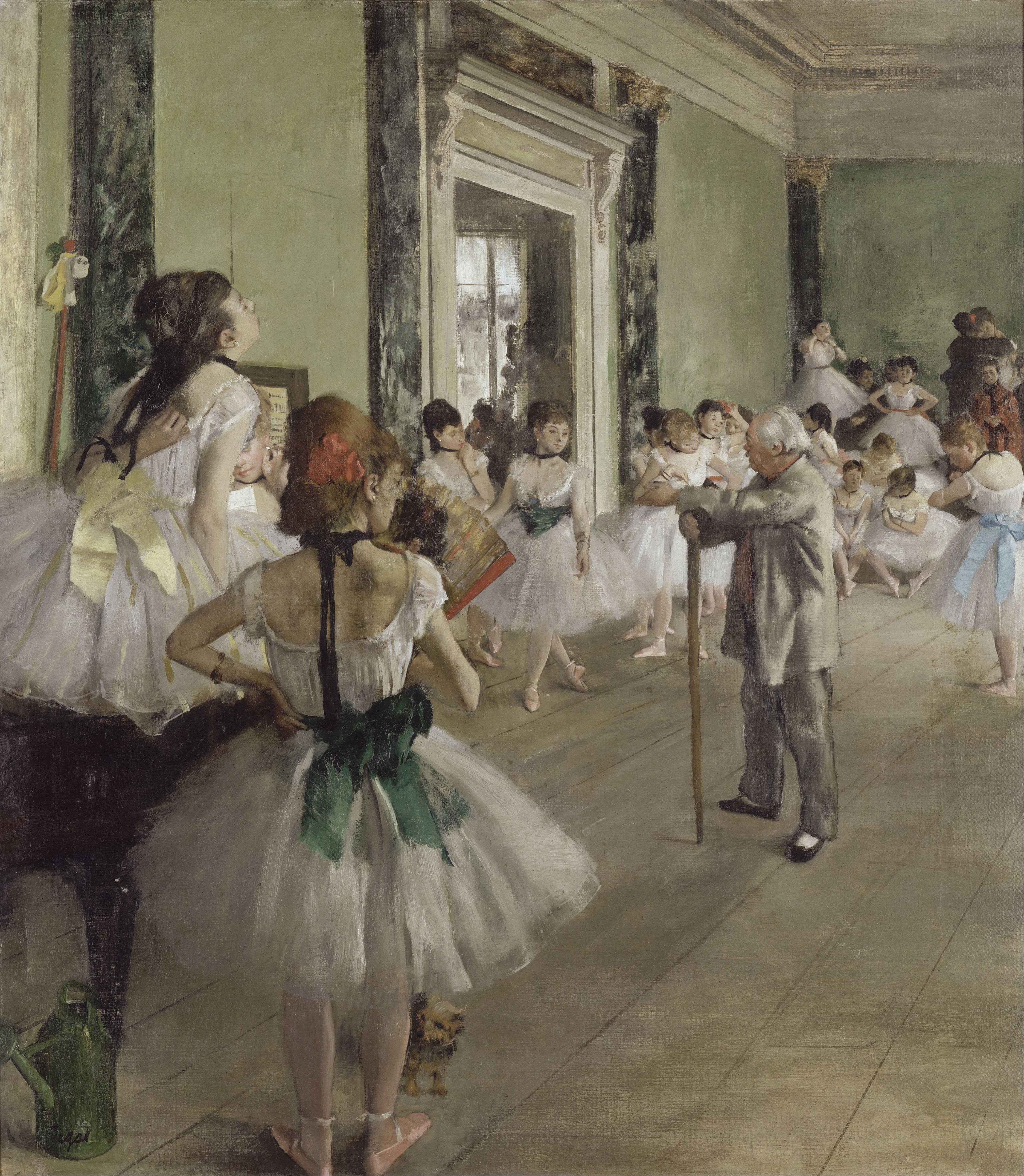 Reproduction du tableau « La Classe de danse - Edgar Degas » par Alpha Reproduction en peinture à l’huile