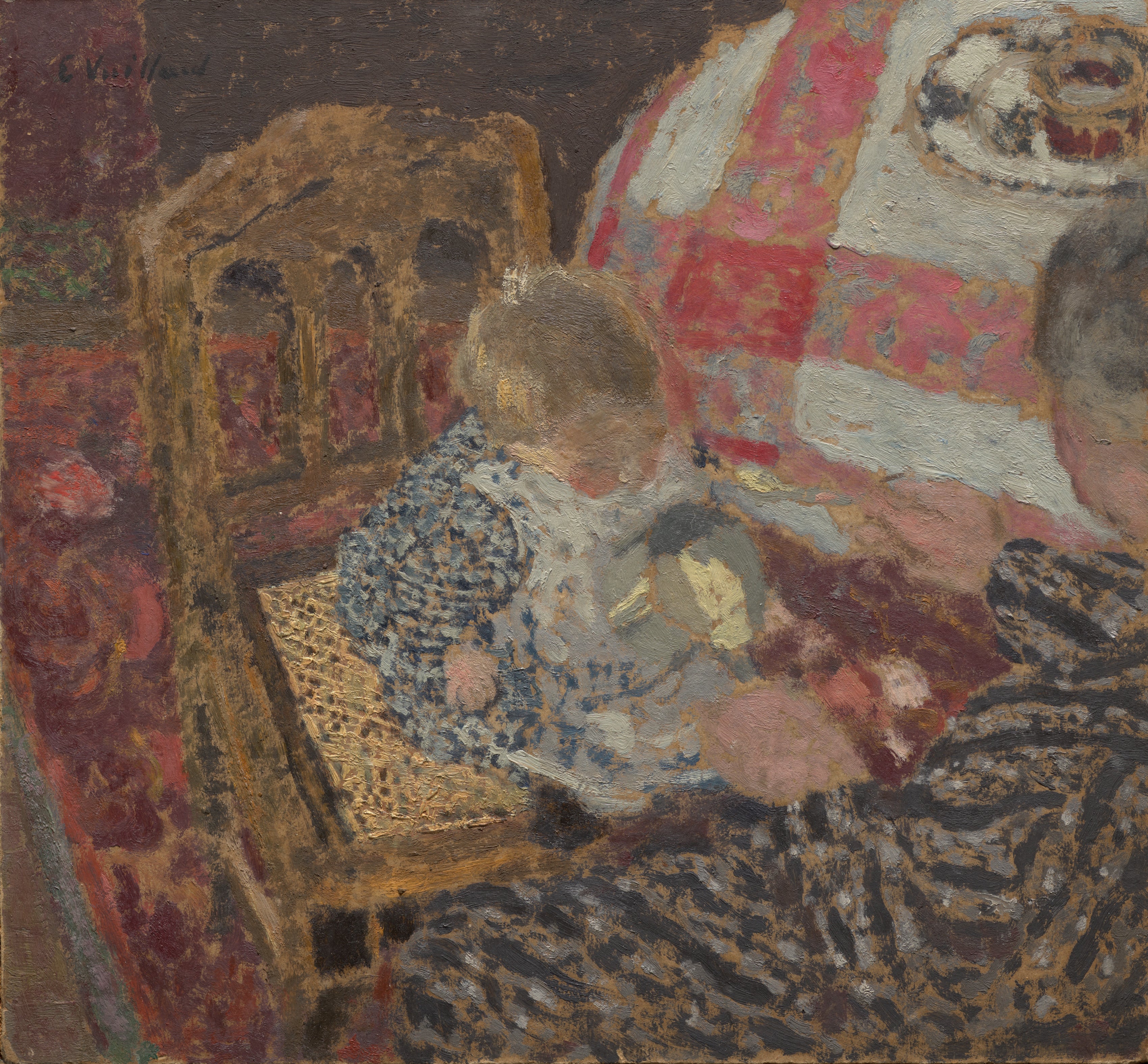 Déjeuner (Annette et sa grand-mère) - Édouard Vuillard
