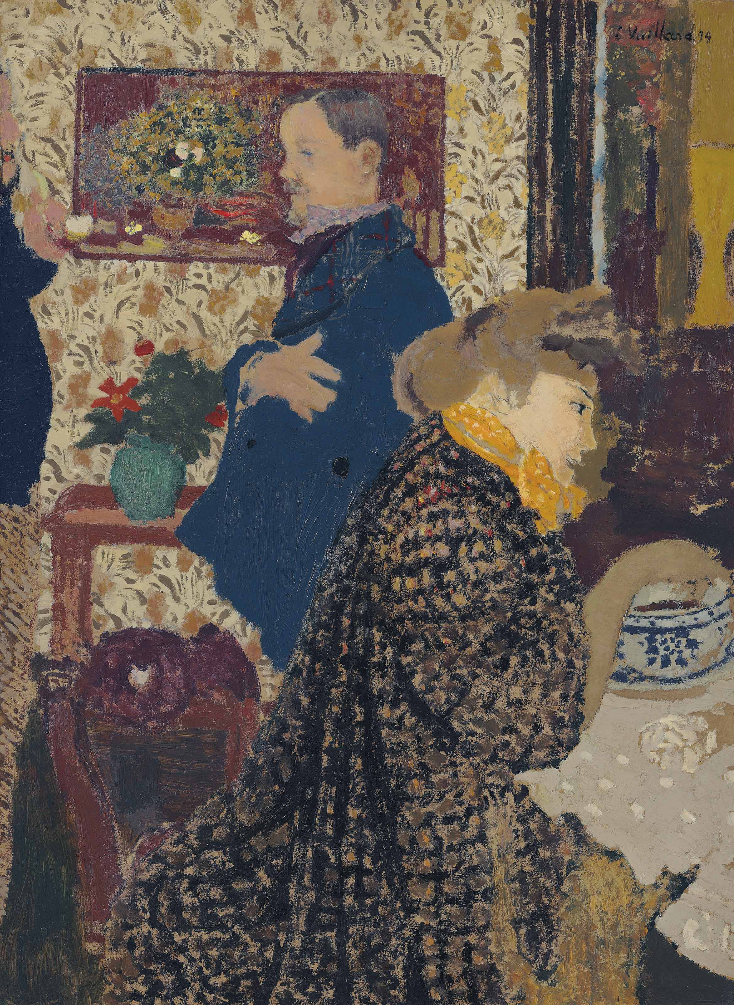 Misia et Vallotton à Villeneuve - Édouard Vuillard