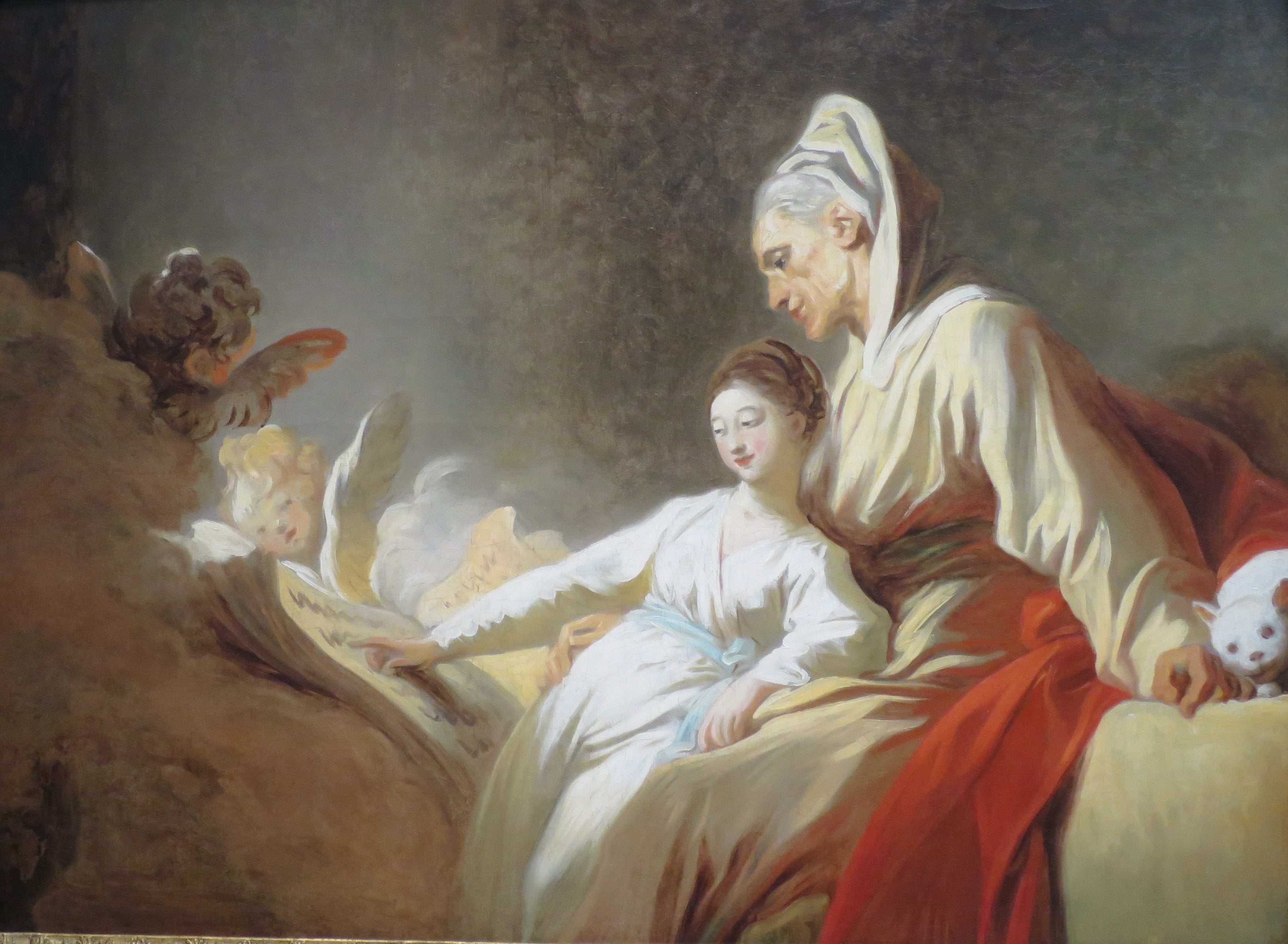 L'Éducation de la Vierge - Jean-Honoré Fragonard
