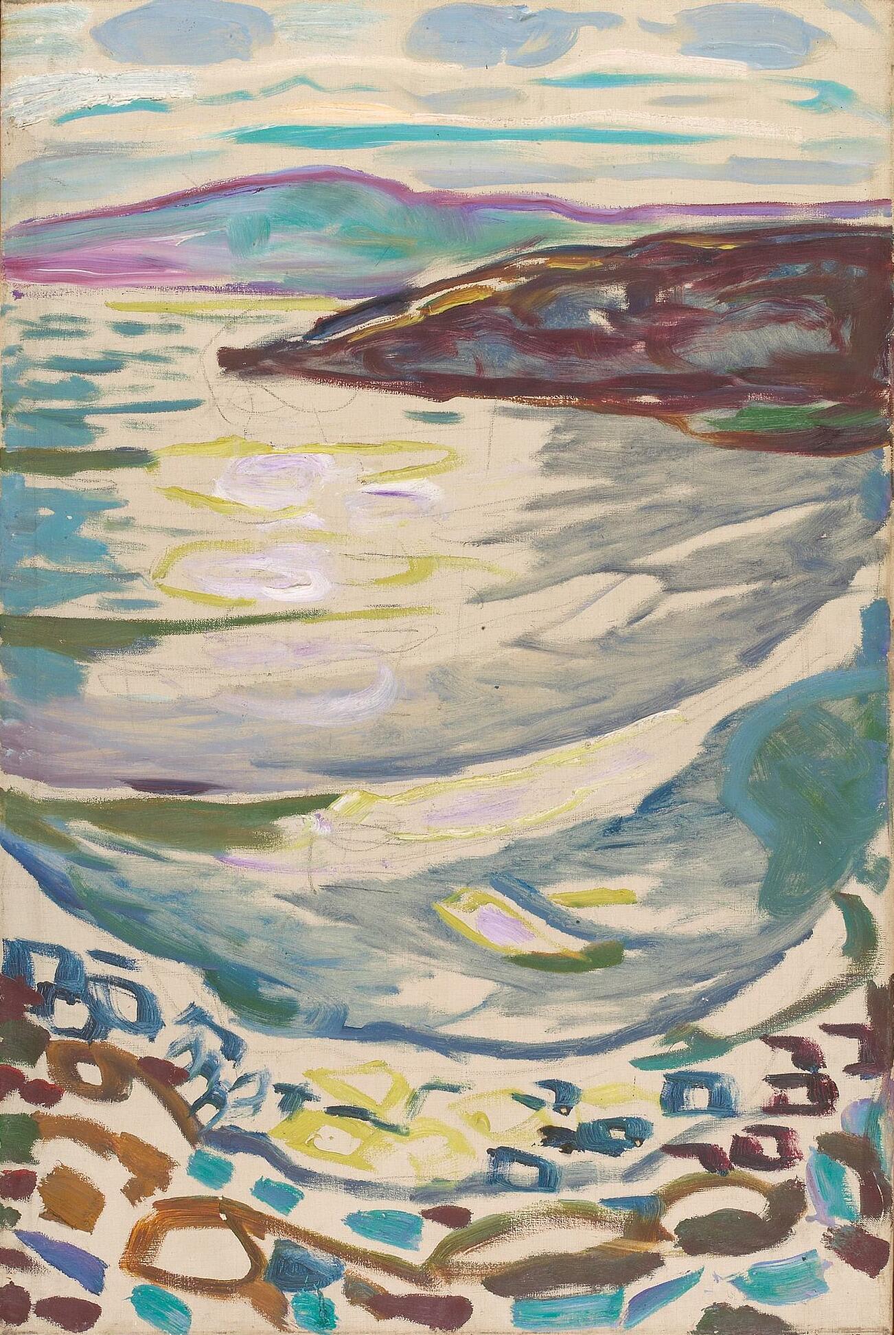 Reproduction du tableau « Paysage de Hvitsten - Edvard Munch » par Alpha Reproduction en peinture à l’huile