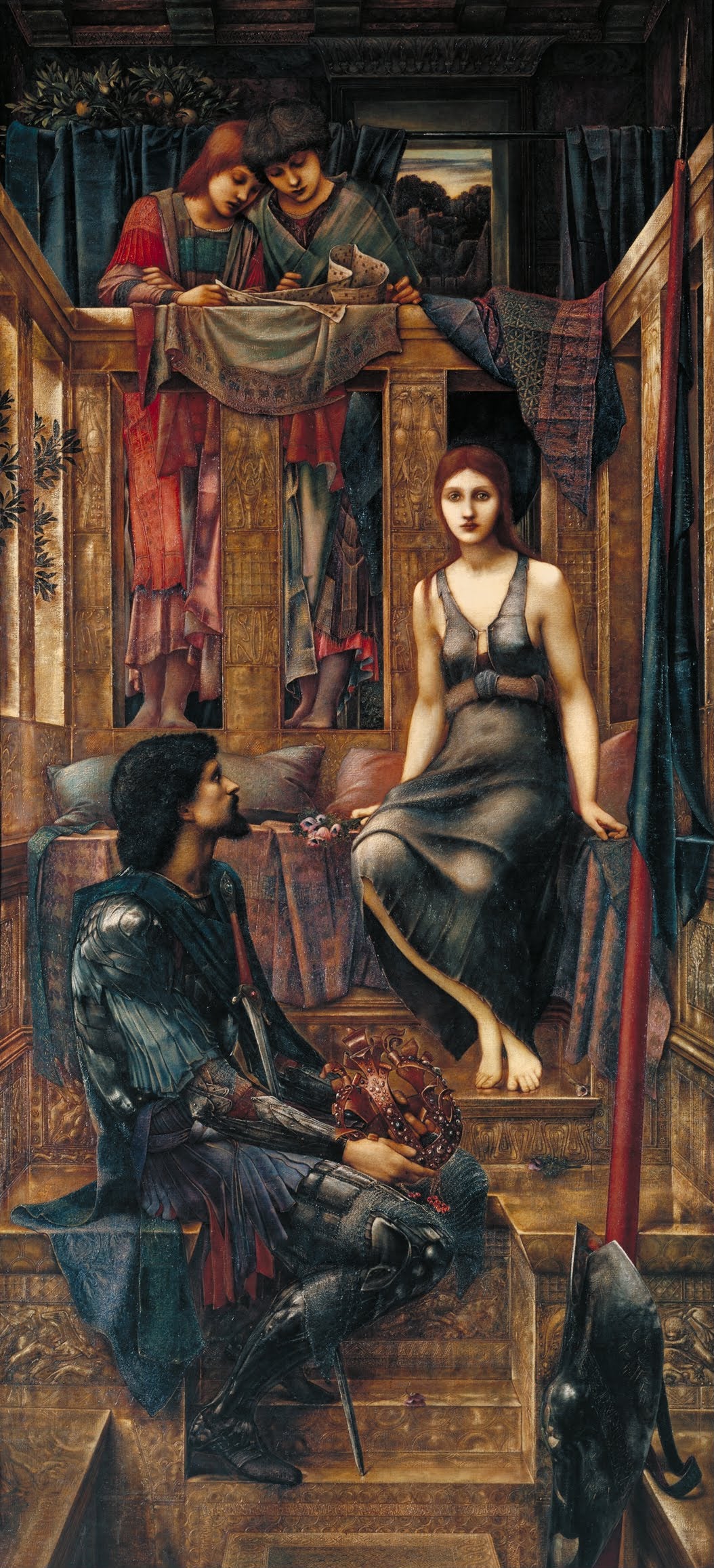 Le Roi Cophetua et la Jeune Mendiante - Edward Burne-Jones