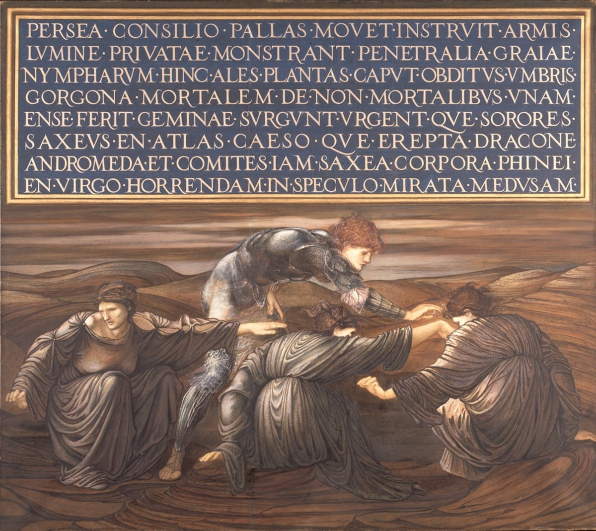 Pérès et les Grées - Edward Burne-Jones