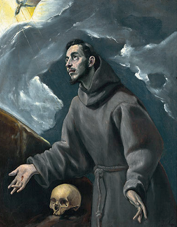 Saint François recevant les stigmates - El Greco