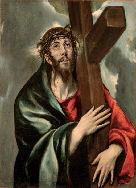 Le Christ avec la croix - El Greco