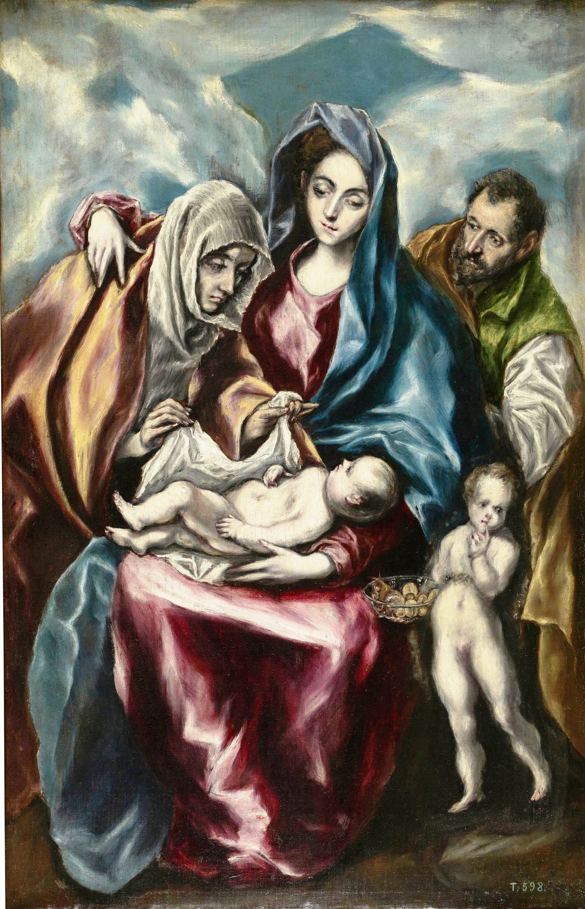 Sainte Famille avec les Saints - El Greco