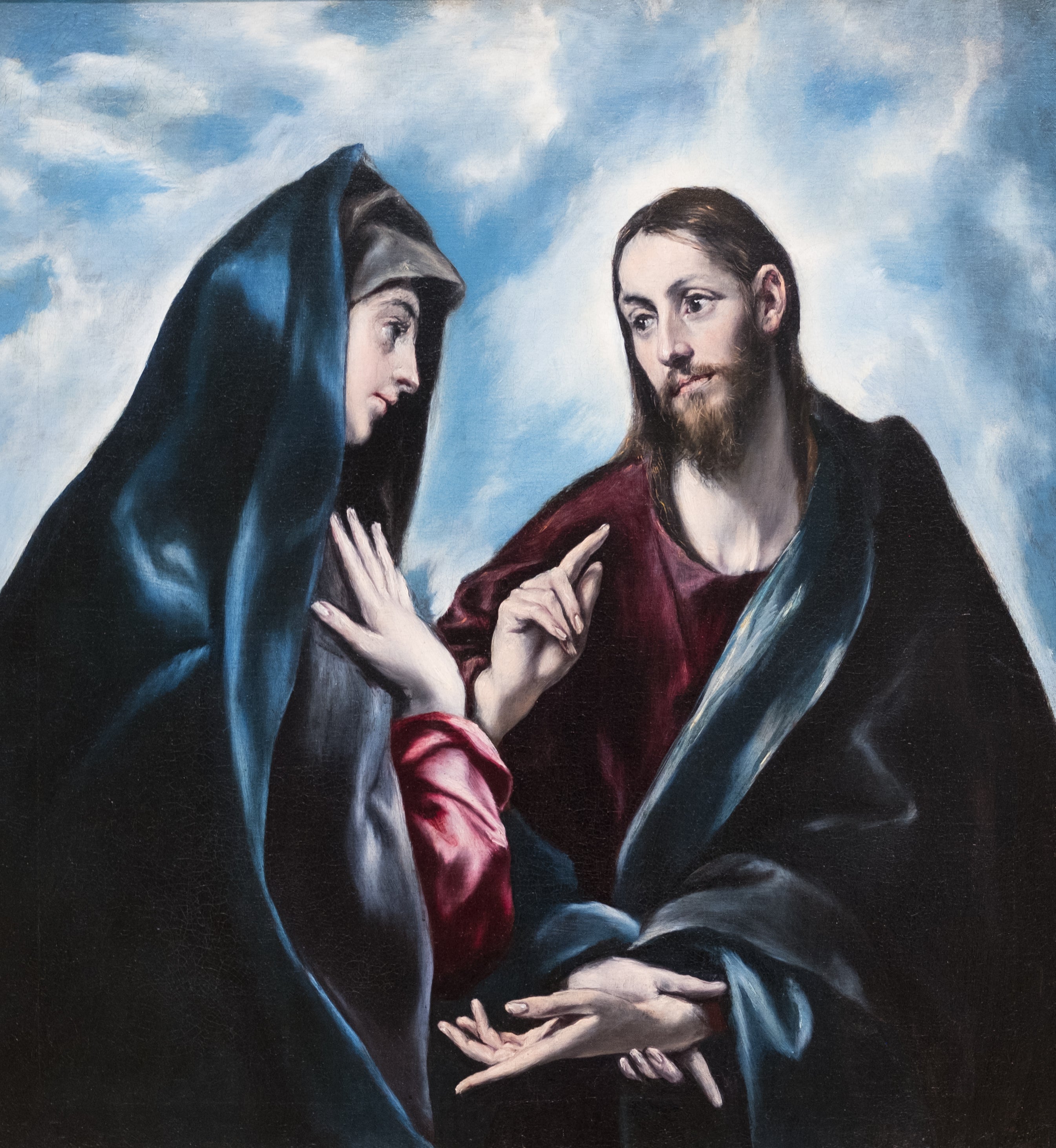 Le Christ prenant congé de sa mère - El Greco