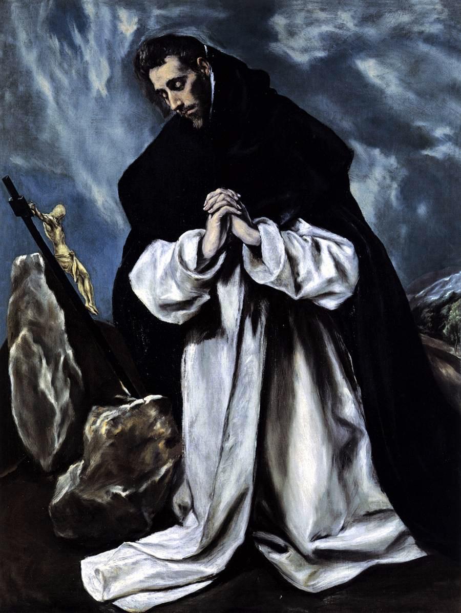 Saint Dominique en prière - El Greco