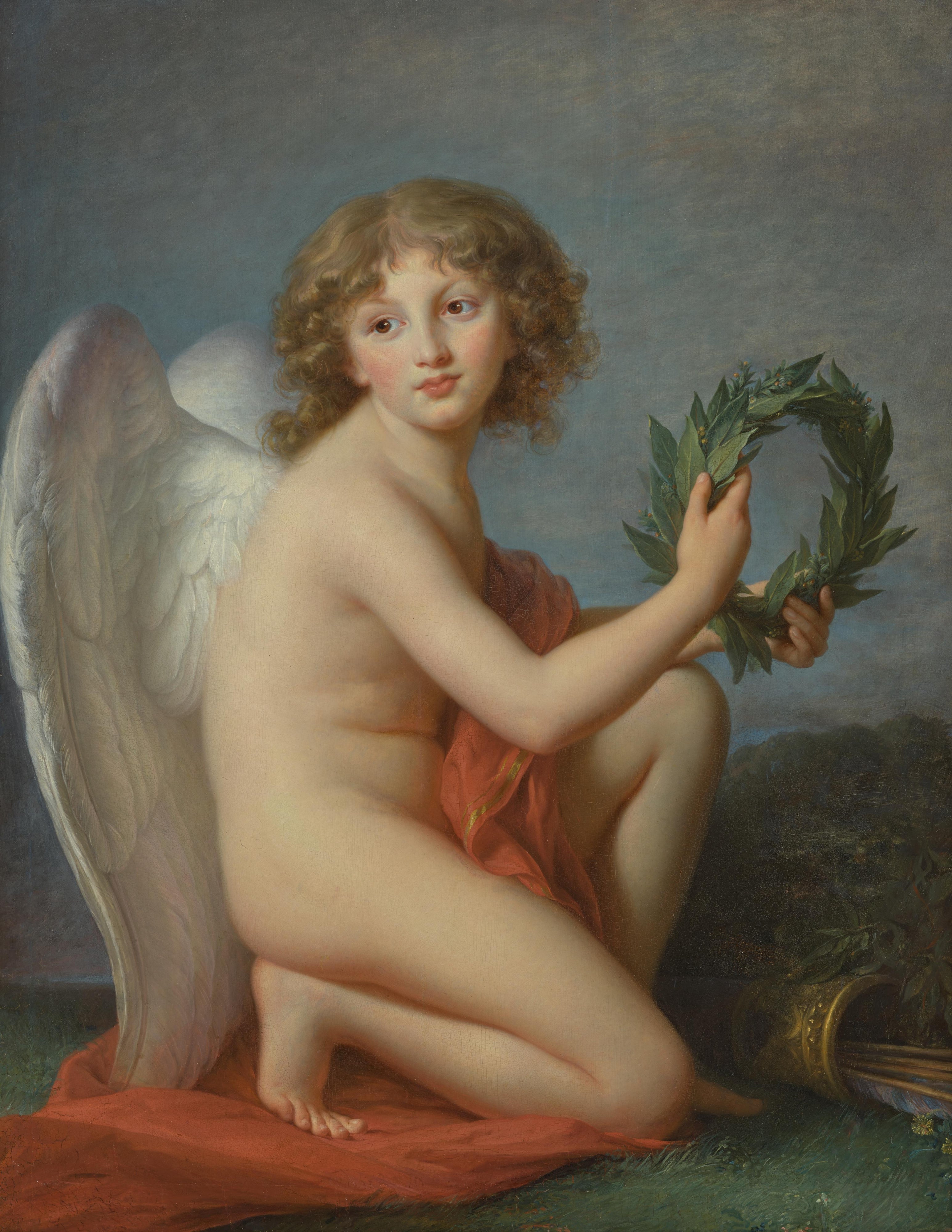 Le prince Henri Lubomirski que le génie de la renommée - Élisabeth Vigée Le Brun