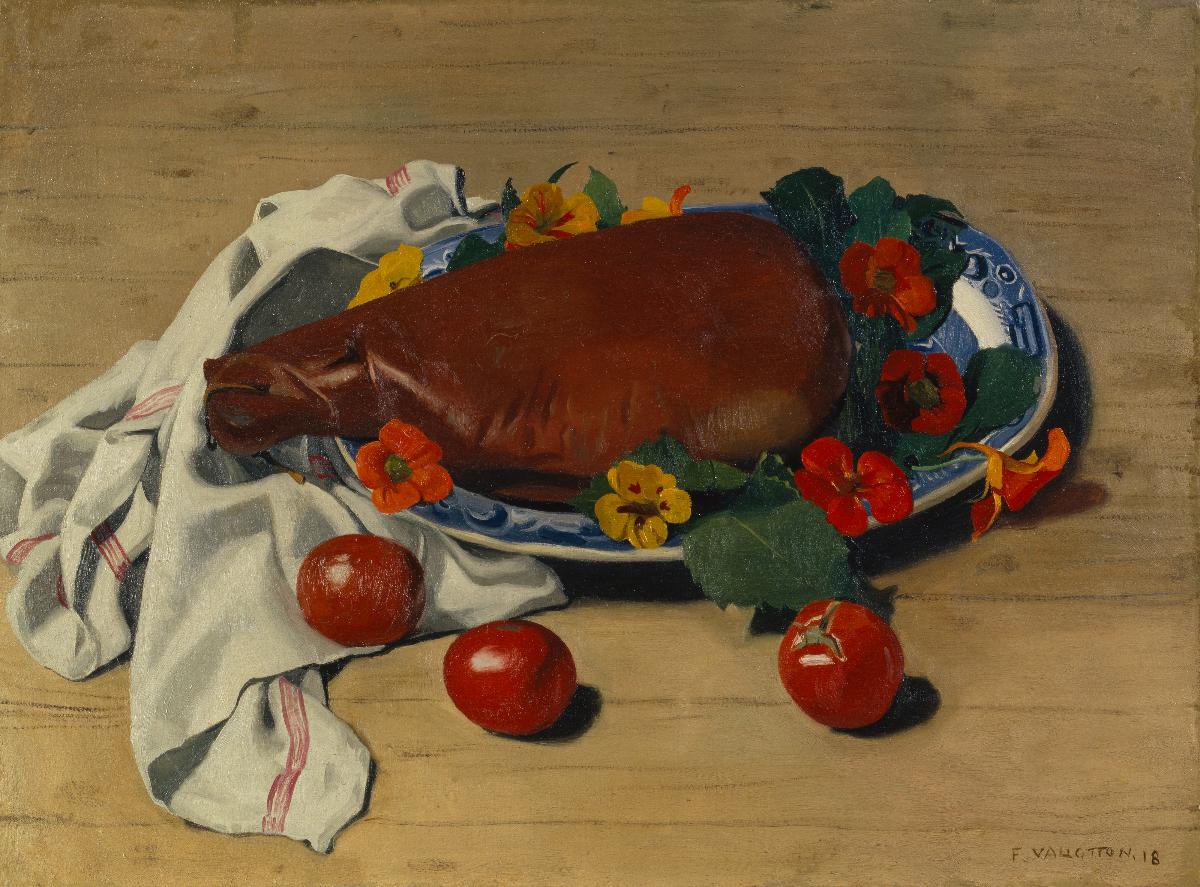 Jambon et tomates - Félix Vallotton