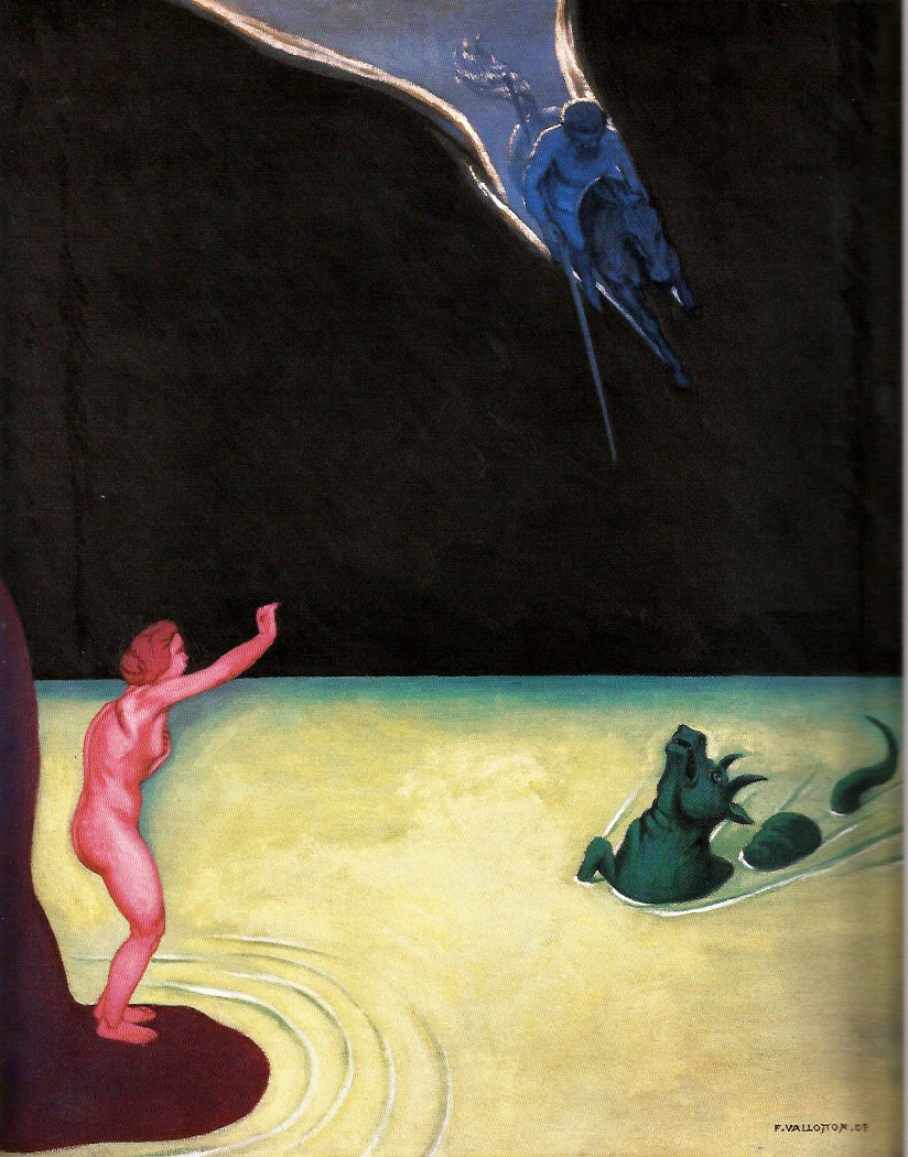 Andromède debout et Persée - Félix Vallotton