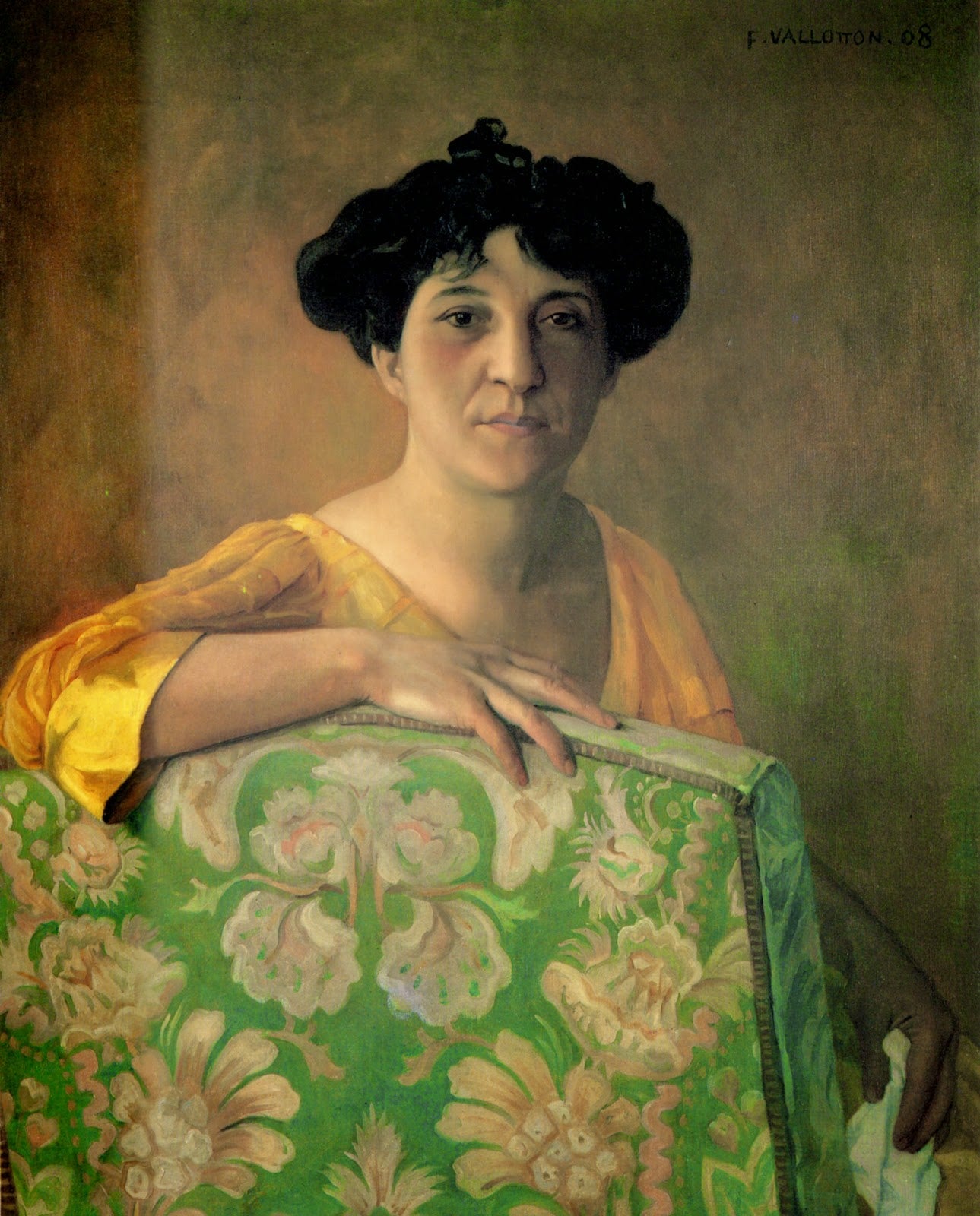 Portrait de Gabrielle Vallotton - Félix Vallotton