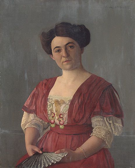 Portrait de Mme Haasen - Félix Vallotton