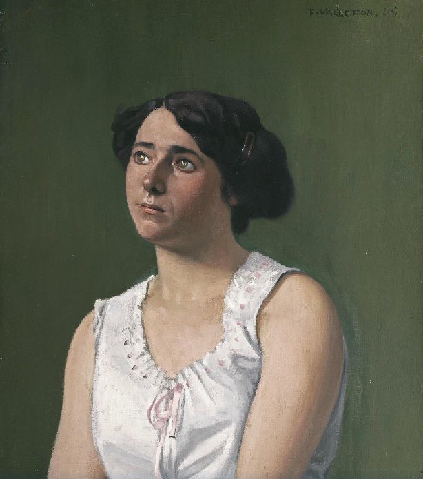 Jeune Fille - Félix Vallotton