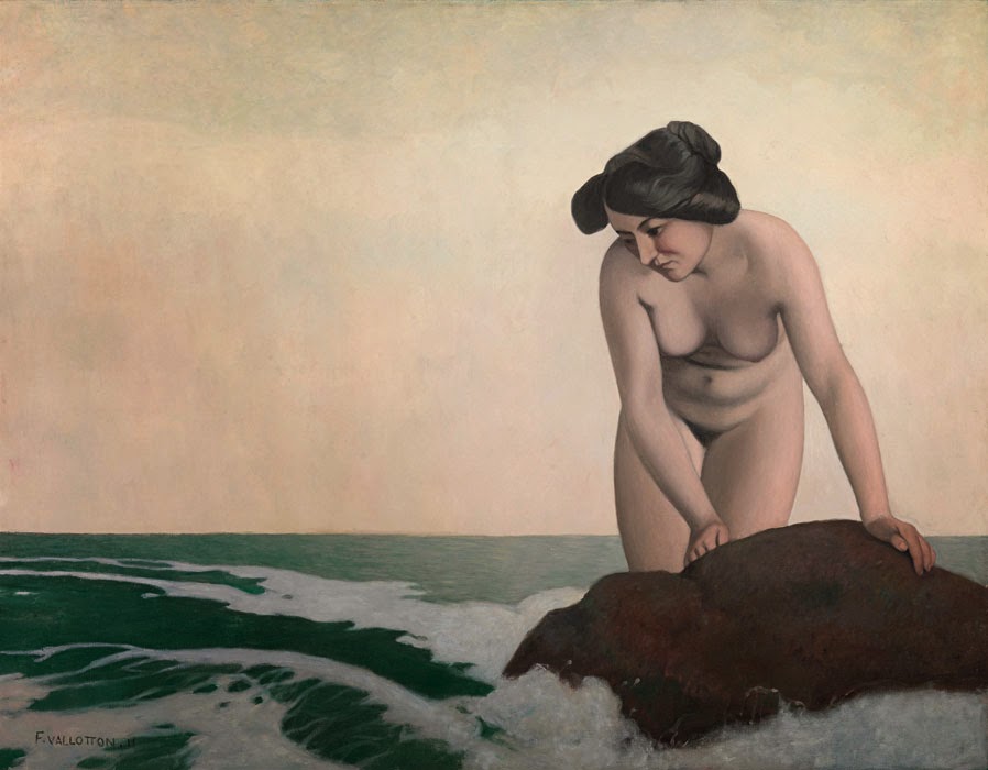Baigneuse au rocher - Félix Vallotton