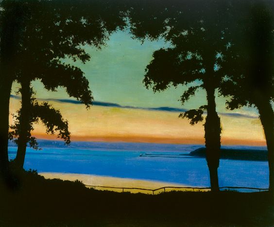 Soir, Côte de Grâce - Félix Vallotton