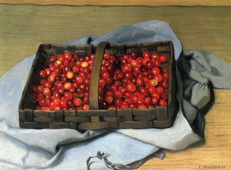 Le Panier de cerises - Félix Vallotton