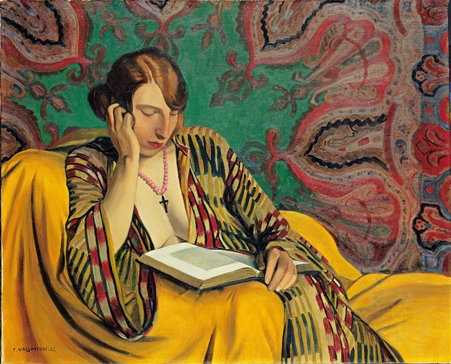 La Lectrice - Félix Vallotton