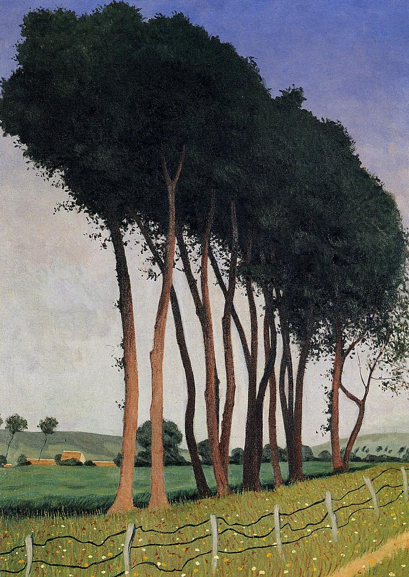 Famille d'arbres - Félix Vallotton
