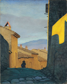 Une rue à Cagnes - Félix Vallotton