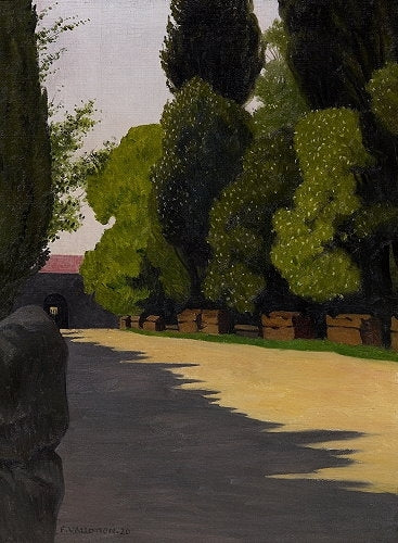 Les Alyscamps, soleil matin - Félix Vallotton