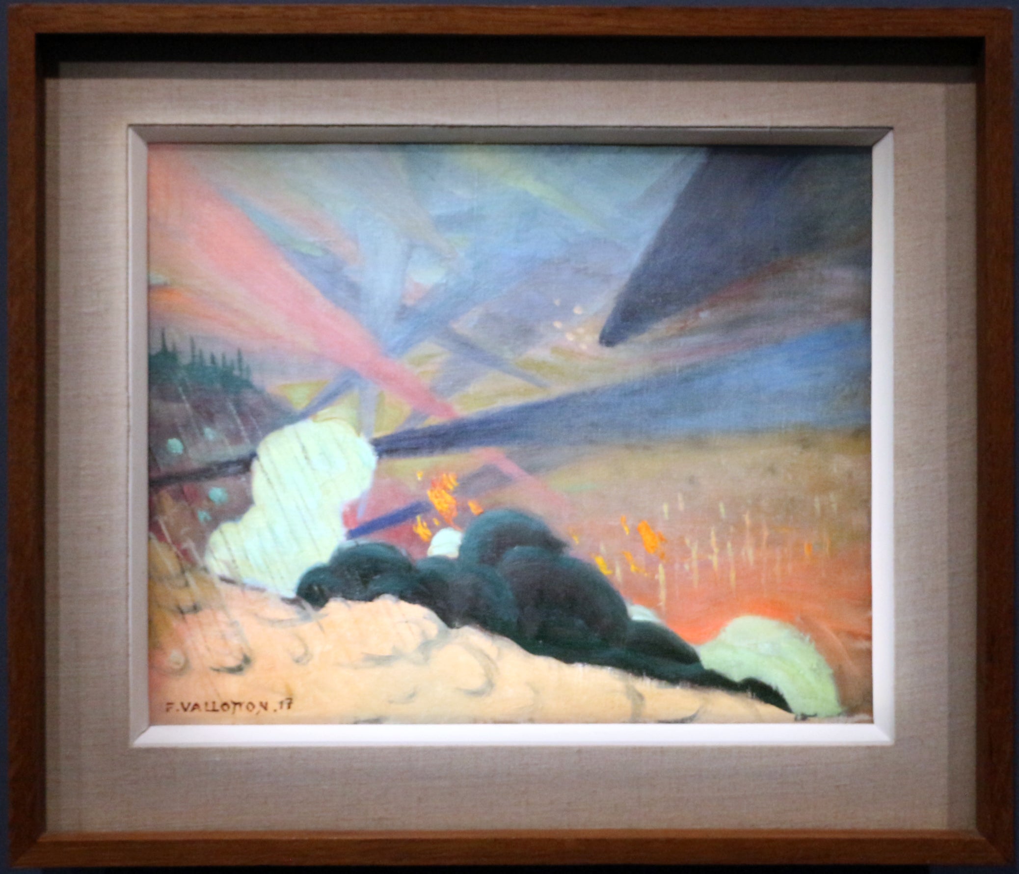 Verdun, esquisse - Félix Vallotton