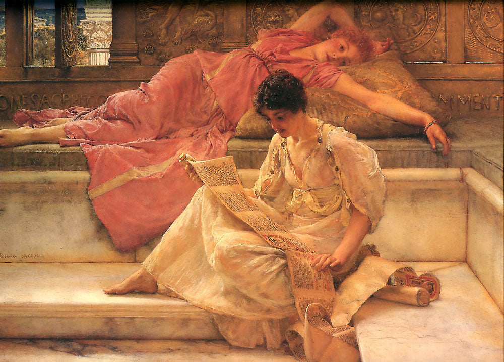 Poète préféré - Lawrence Alma-Tadema