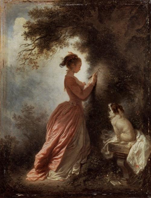Le Souvenir - Jean-Honoré Fragonard