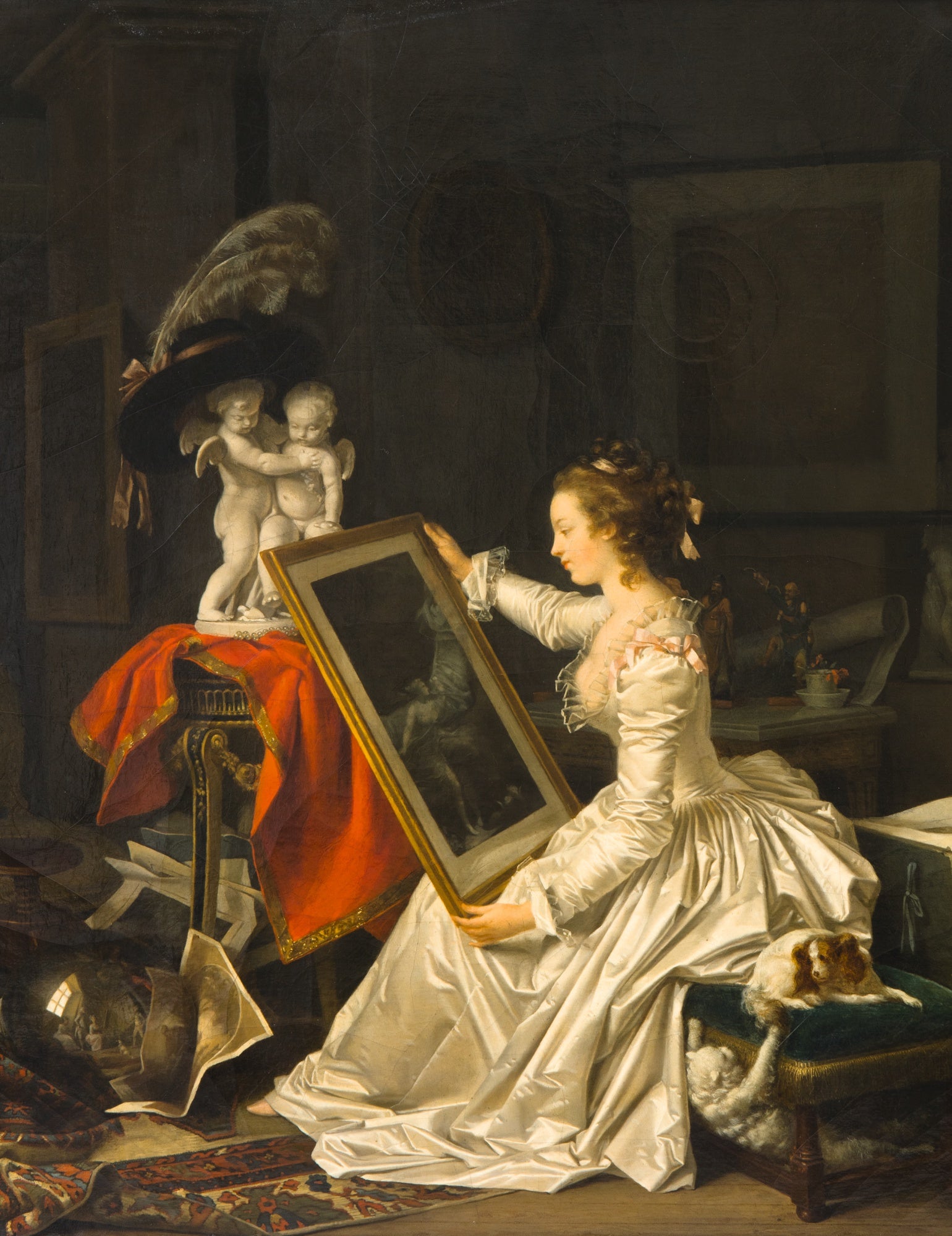 L'Élève intéressante - Jean-Honoré Fragonard