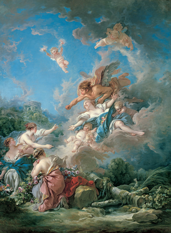 Borée enlève Oreithyie - François Boucher