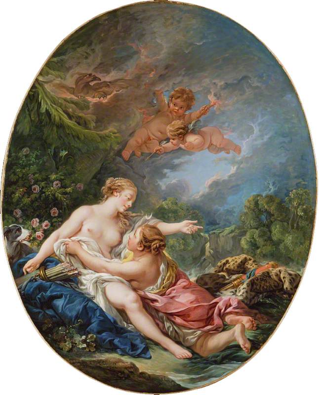 Jupiter et Callisto - François Boucher