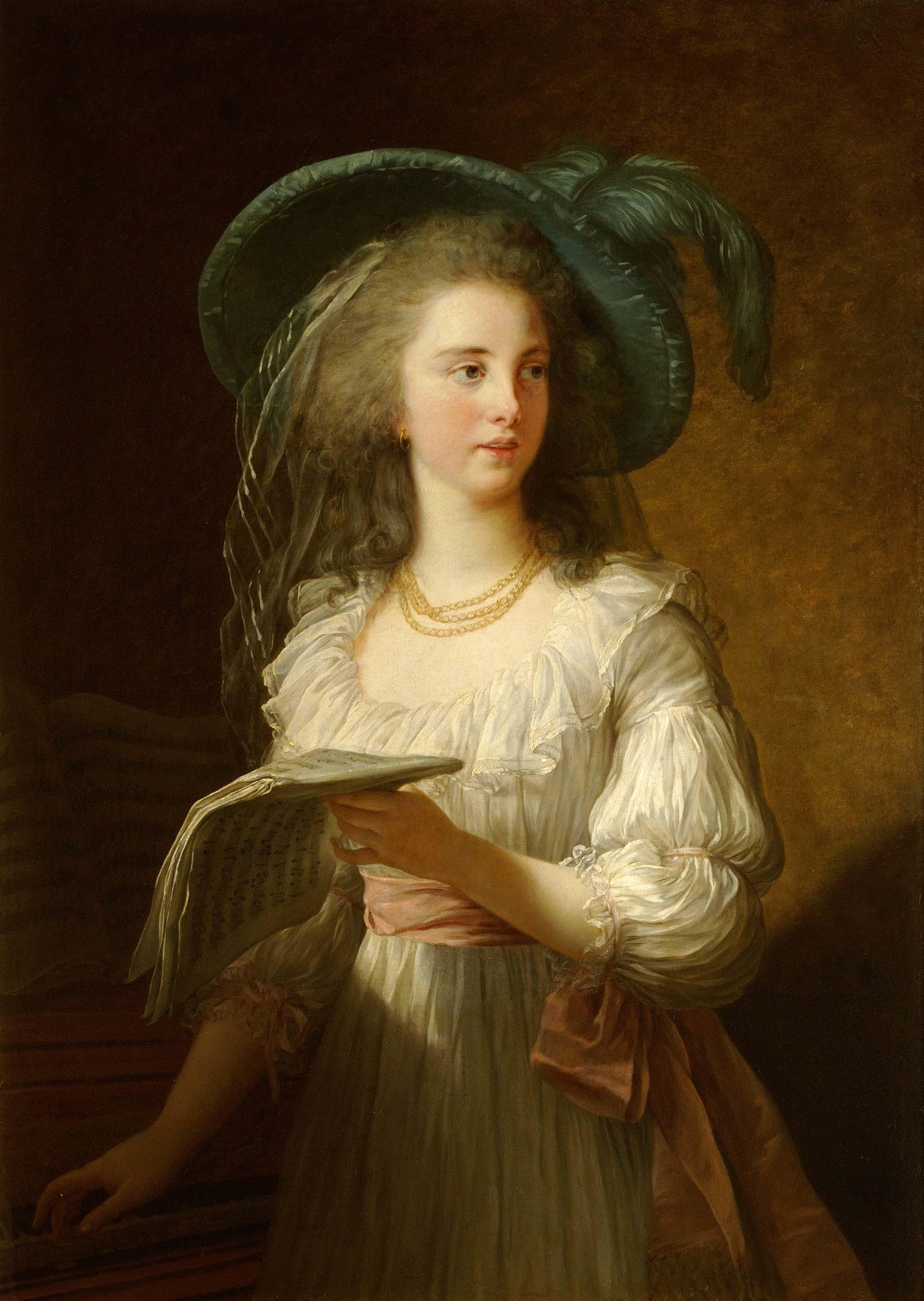 Martine-Gabrielle-Yoland de Polastron (1745-1793), duchesse de Polignac - Élisabeth Vigée Le Brun
