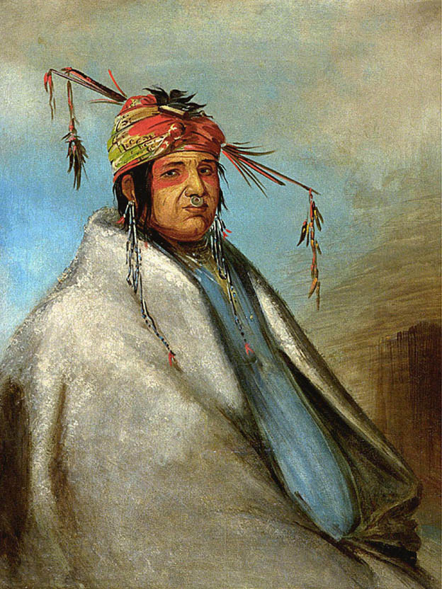 Non-on-dá-gon, un chef - George Catlin