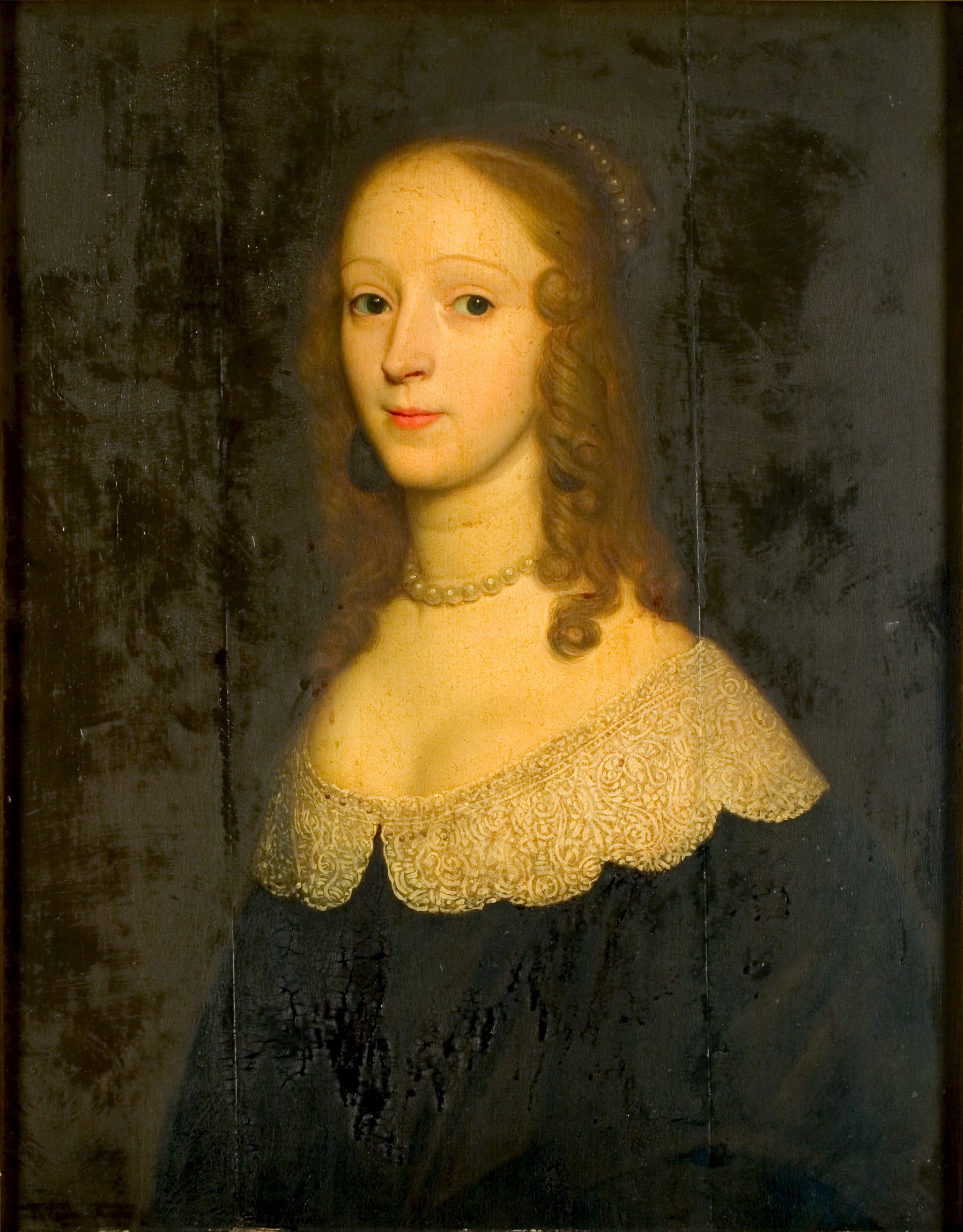 Portrait d'Helena van Hoecklum avec Spaansweerd (-1650) - Gerrit van Honthorst