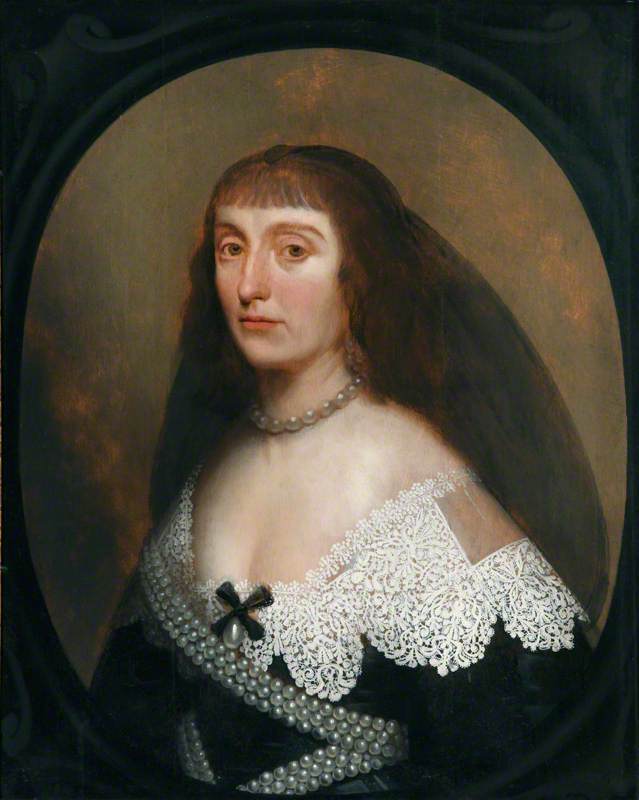 Élisabeth Stuart, reine de Bohême, « la reine de l'hiver » (1596–1662) - Gerrit van Honthorst
