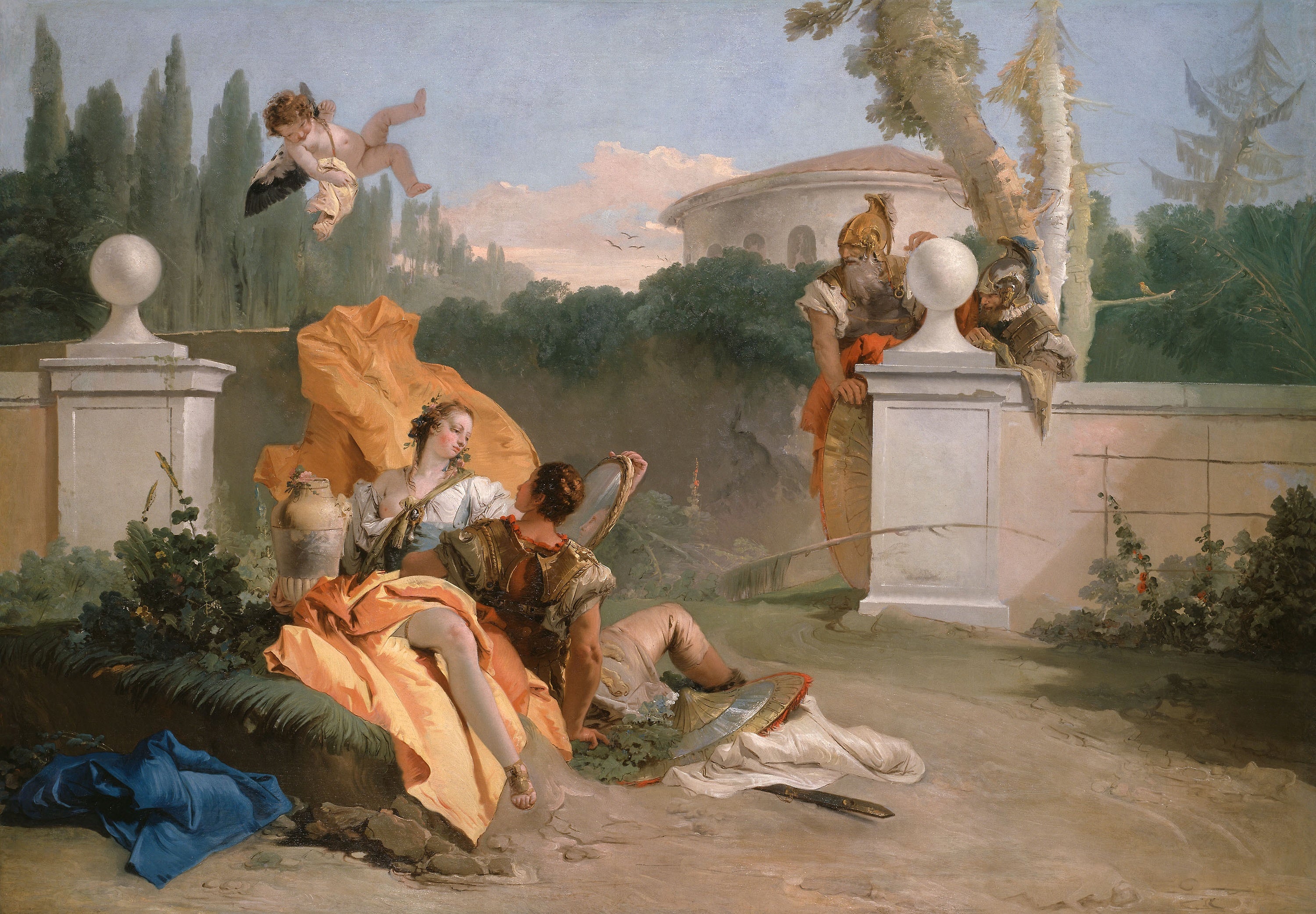Rinaldo et Armida dans son jardin - Giovanni Battista Tiepolo
