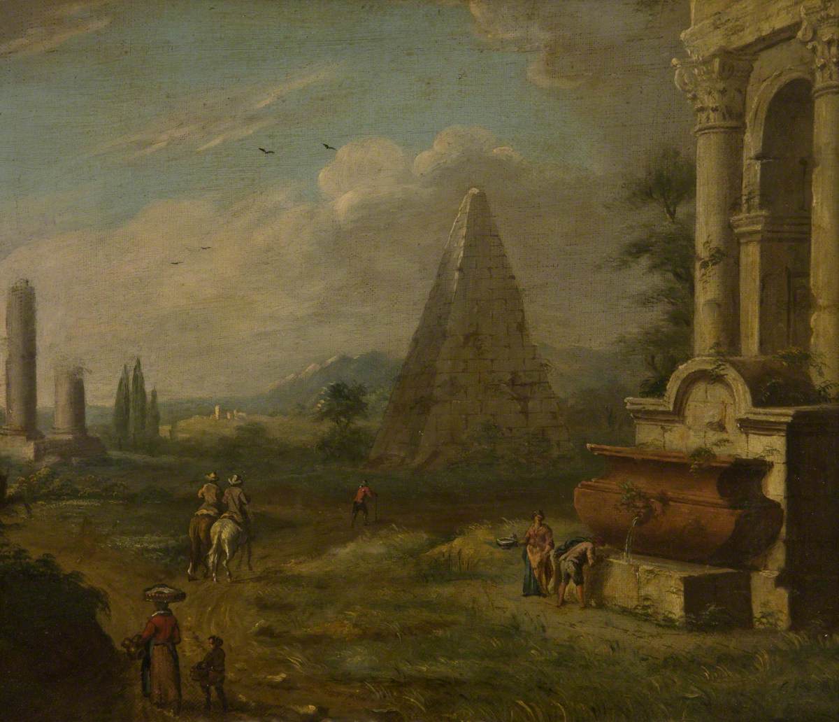 Paysage italien - Giovanni Paolo Panini