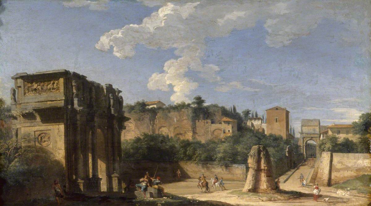 Le Forum, Rome - Giovanni Paolo Panini